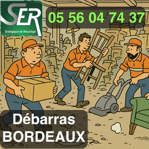 Débarras Bordeaux en Gironde 33 