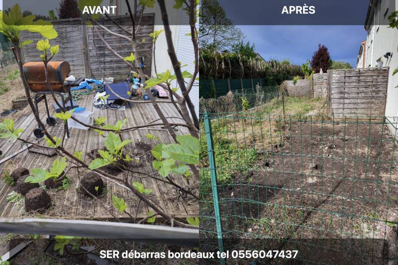 Débarras en urgence dans le 33 près de BORDEAUX