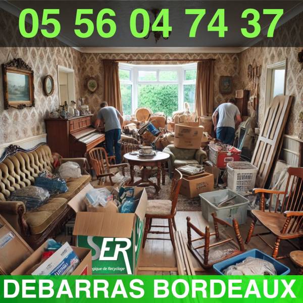 Spécialiste du débarras à Bordeaux . la société SER débarrasse vos caves, greniers, maisons, appartements