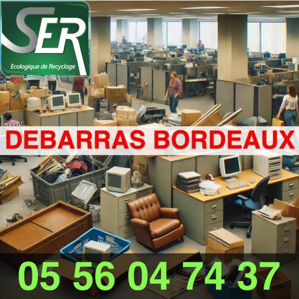 Debarras de maison Bordeaux aquitaine département 33 